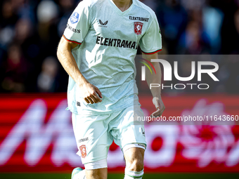 FC Twente defender Max Bruns plays during the match between Feyenoord and Twente at the Feyenoord stadium De Kuip for the Dutch Eredivisie s...