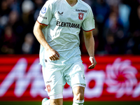 FC Twente defender Max Bruns plays during the match between Feyenoord and Twente at the Feyenoord stadium De Kuip for the Dutch Eredivisie s...