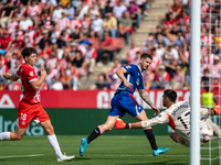 Oihan Sancet of Athletic Club de Bilbao is in action during the LaLiga EA Sports match between Girona FC and Athletic Club de Bilbao at Mont...