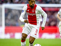 AFC Ajax Amsterdam forward Chuba Akpom plays during the match between Ajax and Groningen at the Johan Cruijff ArenA for the Dutch Eredivisie...