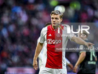 AFC Ajax Amsterdam forward Christian Rasmussen plays during the match between Ajax and Groningen at the Johan Cruijff ArenA for the Dutch Er...