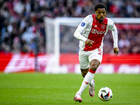 AFC Ajax Amsterdam forward Chuba Akpom plays during the match between Ajax and Groningen at the Johan Cruijff ArenA for the Dutch Eredivisie...