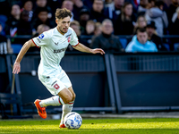 FC Twente forward Mitchell van Bergen plays during the match between Feyenoord and Twente at the Feyenoord stadium De Kuip for the Dutch Ere...