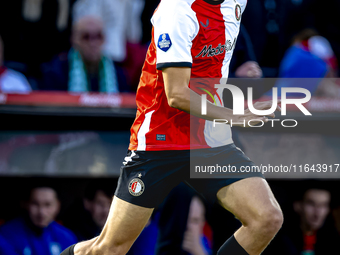 Feyenoord Rotterdam defender Facundo Gonzalez plays during the match between Feyenoord and Twente at the Feyenoord stadium De Kuip for the D...