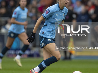 Vivianne Miedema #6 of Manchester City W.F.C. during the Barclays FA Women's Super League match between Manchester City and West Ham United...