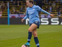 Lauren Hemp #11 of Manchester City W.F.C. participates in the Barclays FA Women's Super League match between Manchester City and West Ham Un...