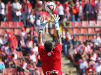 Alex Padilla plays during the match between Girona FC and Athletic Club, corresponding to week 9 of LaLiga EA Sport, at the Montilivi Stadiu...