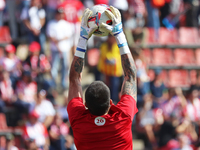 Alex Padilla plays during the match between Girona FC and Athletic Club, corresponding to week 9 of LaLiga EA Sport, at the Montilivi Stadiu...