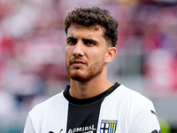 Botond Balogh of Parma Calcio 1903 looks on during the Serie A Enilive match between Bologna FC and Parma Calcio 1903 at Stadio Renato Dall'...