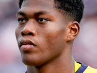 Zion Suzuki of Parma Calcio 1903 looks on during the Serie A Enilive match between Bologna FC and Parma Calcio 1903 at Stadio Renato Dall'Ar...