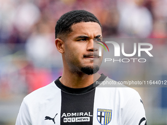 Simon Sohm of Parma Calcio 1903 looks on during the Serie A Enilive match between Bologna FC and Parma Calcio 1903 at Stadio Renato Dall'Ara...