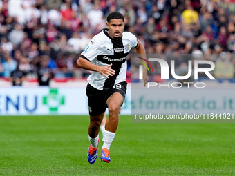 Simon Sohm of Parma Calcio 1903 during the Serie A Enilive match between Bologna FC and Parma Calcio 1903 at Stadio Renato Dall'Ara on Octob...