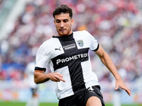 Botond Balogh of Parma Calcio 1903 during the Serie A Enilive match between Bologna FC and Parma Calcio 1903 at Stadio Renato Dall'Ara on Oc...