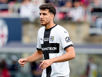 Botond Balogh of Parma Calcio 1903 looks on during the Serie A Enilive match between Bologna FC and Parma Calcio 1903 at Stadio Renato Dall'...