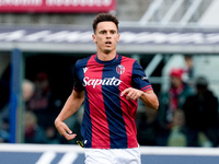 Nikola Moro of Bologna FC during the Serie A Enilive match between Bologna FC and Parma Calcio 1903 at Stadio Renato Dall'Ara on October 06,...