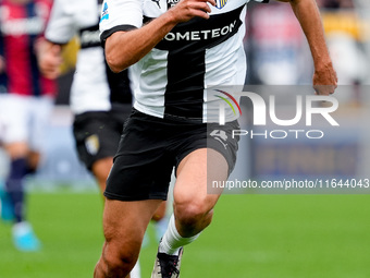 Botond Balogh of Parma Calcio 1903 during the Serie A Enilive match between Bologna FC and Parma Calcio 1903 at Stadio Renato Dall'Ara on Oc...