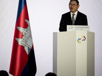 Chenda Sophea Sok, Vice-Premier Ministre of Cambodia, the country that will host the next Francophonie Summit, attends the second and final...