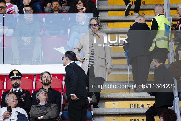 Gigi Marzullo is seen during the Serie A match between AC Monza and AS Roma at U-Power Stadium in Monza, Italy, on October 6, 2024. 