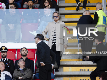 Gigi Marzullo is seen during the Serie A match between AC Monza and AS Roma at U-Power Stadium in Monza, Italy, on October 6, 2024. (