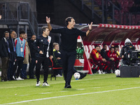 Alessandro Nesta participates in the Serie A match between AC Monza and AS Roma at U-Power Stadium in Monza, Italy, on October 6, 2024. (