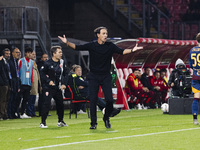 Alessandro Nesta participates in the Serie A match between AC Monza and AS Roma at U-Power Stadium in Monza, Italy, on October 6, 2024. (