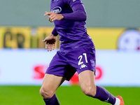 Robin Gosens of ACF Fiorentina during the Serie A Enilive match between ACF Fiorentina and AC Milan at Stadio Artemio Franchi on October 06,...