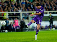 Danilo Cataldi of ACF Fiorentina during the Serie A Enilive match between ACF Fiorentina and AC Milan at Stadio Artemio Franchi on October 0...