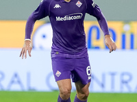 Luca Ranieri of ACF Fiorentina during the Serie A Enilive match between ACF Fiorentina and AC Milan at Stadio Artemio Franchi on October 06,...