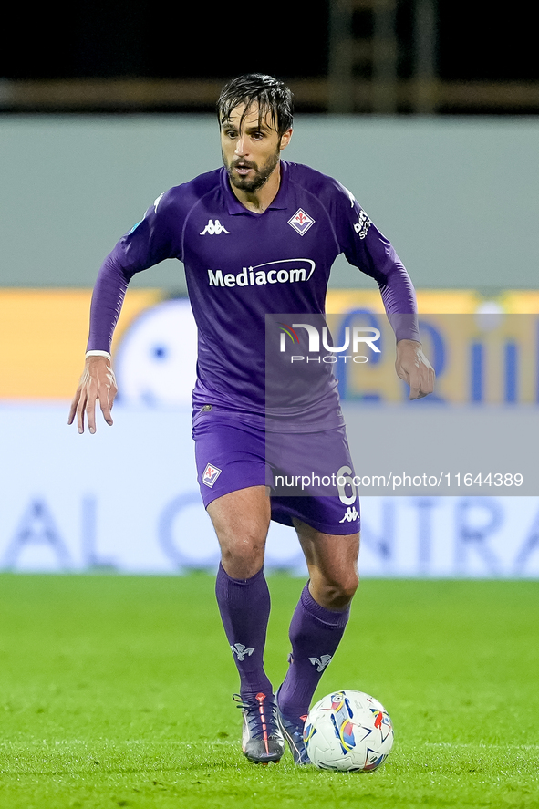 Luca Ranieri of ACF Fiorentina during the Serie A Enilive match between ACF Fiorentina and AC Milan at Stadio Artemio Franchi on October 06,...