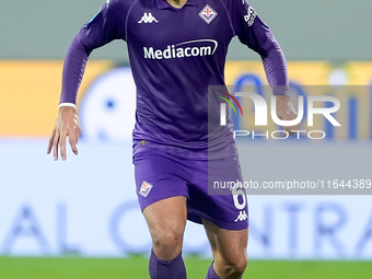 Luca Ranieri of ACF Fiorentina during the Serie A Enilive match between ACF Fiorentina and AC Milan at Stadio Artemio Franchi on October 06,...