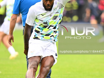 Nuno Tavares of S.S. Lazio participates in the 7th day of the Serie A Championship between S.S. Lazio and Empoli F.C. at the Olympic Stadium...