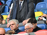 Claudio Lotito is the president of S.S. Lazio during the 7th day of the Serie A Championship between S.S. Lazio and Empoli F.C. at the Olymp...