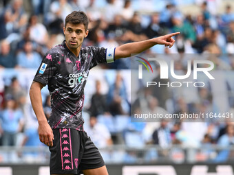 Alberto Grassi of Empoli F.C. participates in the 7th day of the Serie A Championship between S.S. Lazio and Empoli F.C. at the Olympic Stad...