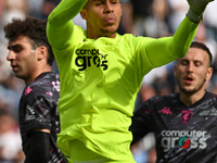 Devis Vasquez of Empoli F.C. is in action during the 7th day of the Serie A Championship between S.S. Lazio and Empoli F.C. at the Olympic S...