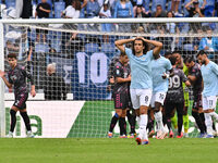 Matteo Guendouzi of S.S. Lazio participates in the 7th day of the Serie A Championship between S.S. Lazio and Empoli F.C. at the Olympic Sta...