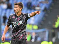 Alberto Grassi of Empoli F.C. participates in the 7th day of the Serie A Championship between S.S. Lazio and Empoli F.C. at the Olympic Stad...