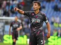 Alberto Grassi of Empoli F.C. participates in the 7th day of the Serie A Championship between S.S. Lazio and Empoli F.C. at the Olympic Stad...