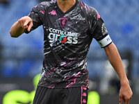 Alberto Grassi of Empoli F.C. participates in the 7th day of the Serie A Championship between S.S. Lazio and Empoli F.C. at the Olympic Stad...