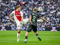 AFC Ajax Amsterdam forward Christian Rasmussen plays during the match between Ajax and Groningen at the Johan Cruijff ArenA for the Dutch Er...