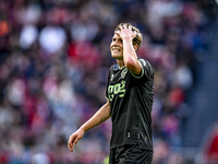 FC Groningen midfielder Johan Hove plays during the match between Ajax and Groningen at the Johan Cruijff ArenA for the Dutch Eredivisie sea...