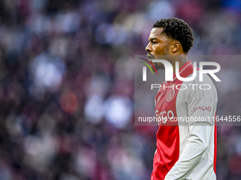 AFC Ajax Amsterdam forward Chuba Akpom plays during the match between Ajax and Groningen at the Johan Cruijff ArenA for the Dutch Eredivisie...