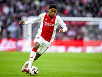 AFC Ajax Amsterdam forward Chuba Akpom plays during the match between Ajax and Groningen at the Johan Cruijff ArenA for the Dutch Eredivisie...