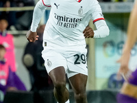 Youssouf Fofana of AC Milan during the Serie A Enilive match between ACF Fiorentina and AC Milan at Stadio Artemio Franchi on October 06, 20...