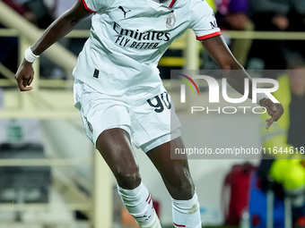 Tammy Abraham of AC Milan during the Serie A Enilive match between ACF Fiorentina and AC Milan at Stadio Artemio Franchi on October 06, 2024...