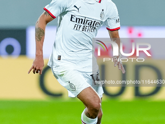 Tijjani Reijnders of AC Milan during the Serie A Enilive match between ACF Fiorentina and AC Milan at Stadio Artemio Franchi on October 06,...