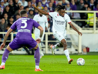 Samuel Chukwueze of AC Milan during the Serie A Enilive match between ACF Fiorentina and AC Milan at Stadio Artemio Franchi on October 06, 2...