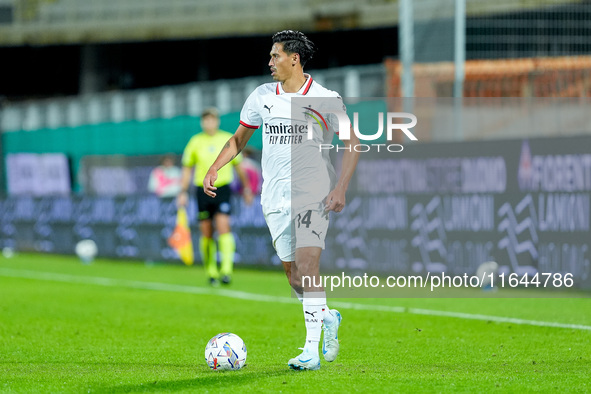 Tijjani Reijnders of AC Milan during the Serie A Enilive match between ACF Fiorentina and AC Milan at Stadio Artemio Franchi on October 06,...