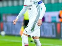 Theo Hernandez of AC Milan during the Serie A Enilive match between ACF Fiorentina and AC Milan at Stadio Artemio Franchi on October 06, 202...