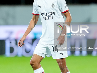 Tijjani Reijnders of AC Milan during the Serie A Enilive match between ACF Fiorentina and AC Milan at Stadio Artemio Franchi on October 06,...