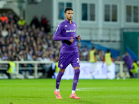 Amir Richardson of ACF Fiorentina during the Serie A Enilive match between ACF Fiorentina and AC Milan at Stadio Artemio Franchi on October...